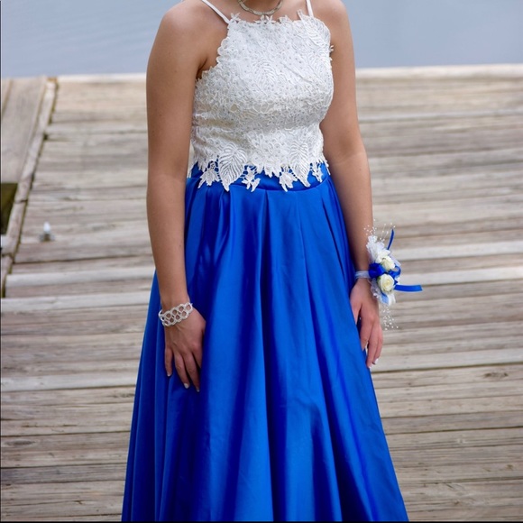two piece prom dress - Picture 1 of 5